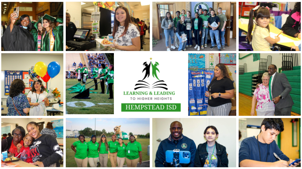 Collage of Hempstead ISD Students and Staff