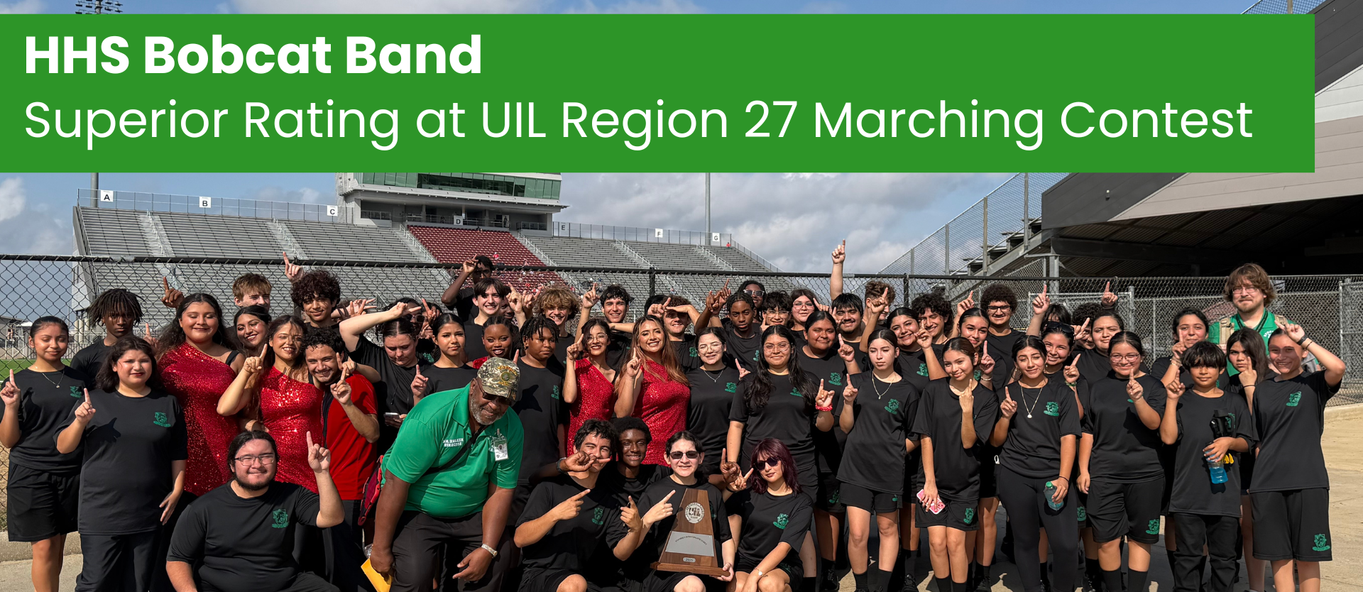 HHS Band UIL Region 27 Marching Contest