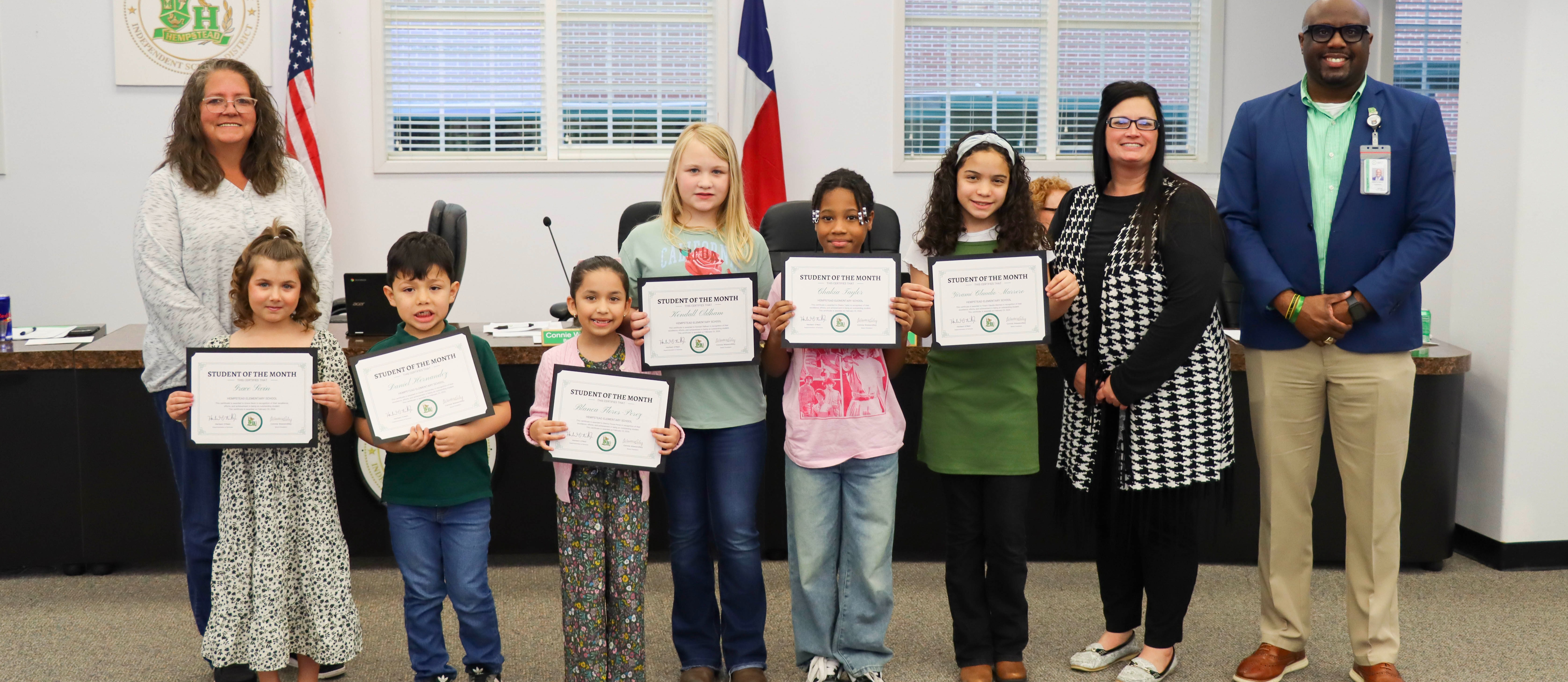 HES students of the month Feb. 2026