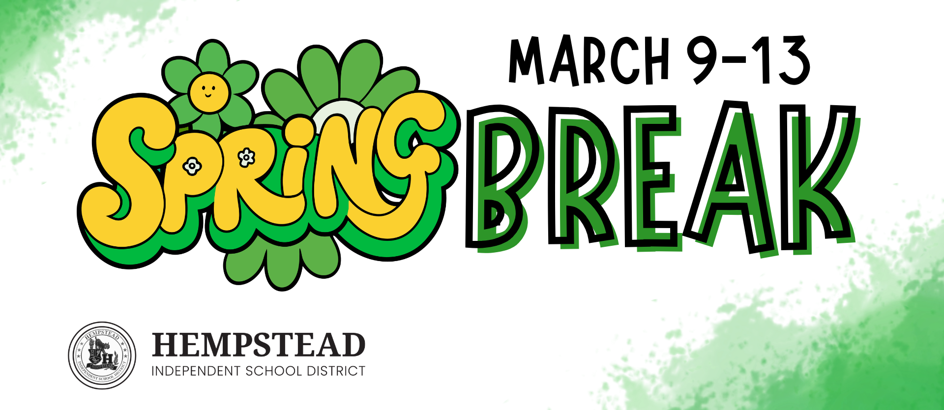 spring break March 9-13, 2026