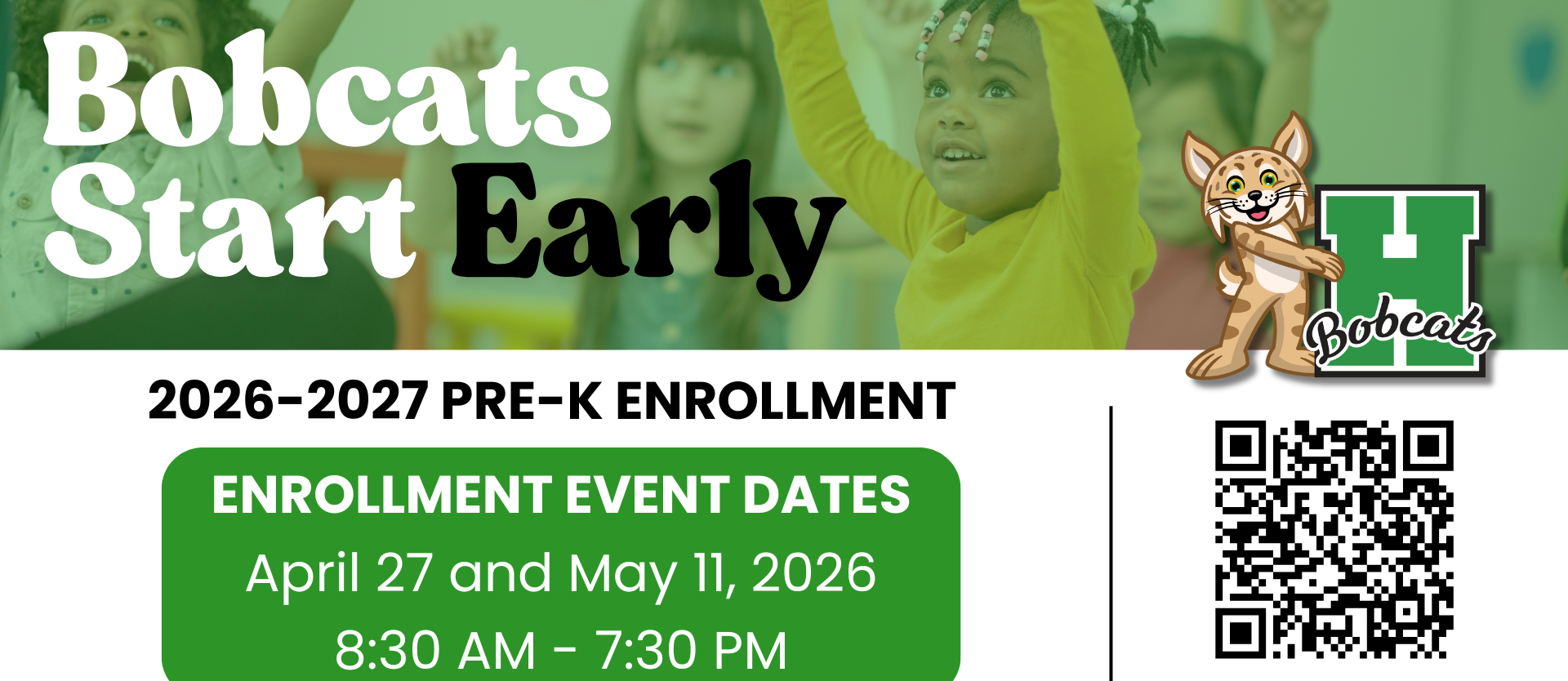 Early Pre-K Registration for 2026-2027 School Year Opens April 27