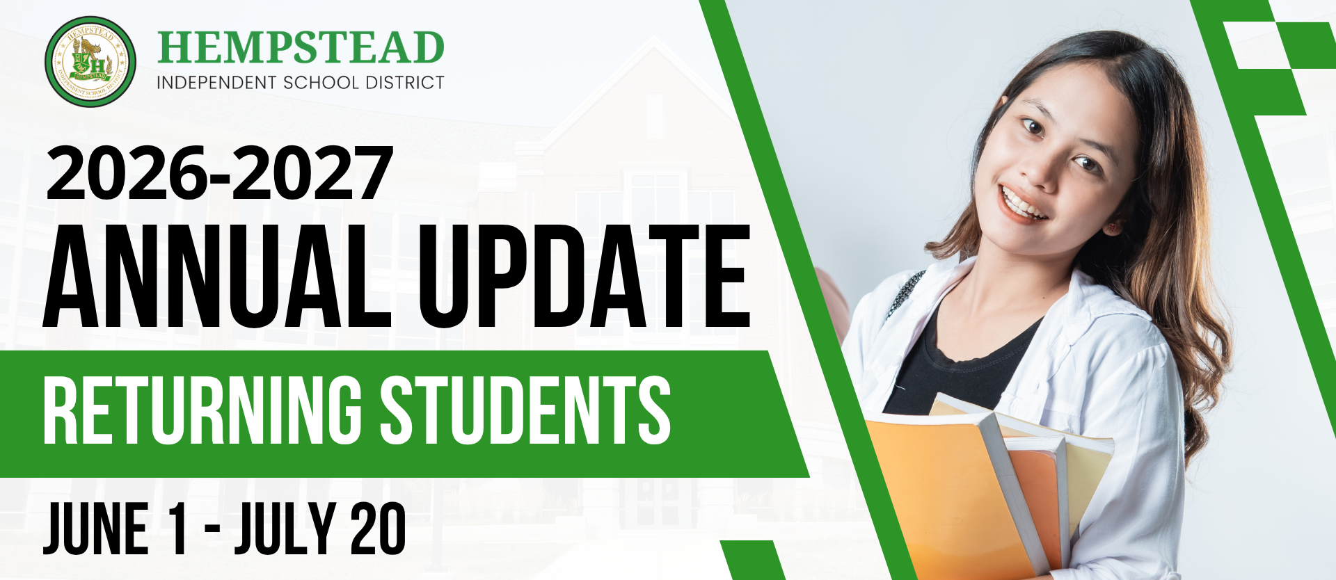 Returning Student Annual Update