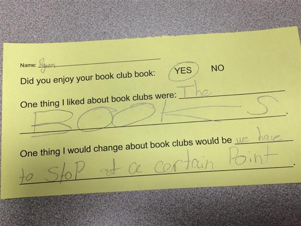 feedback of a book written by a kid