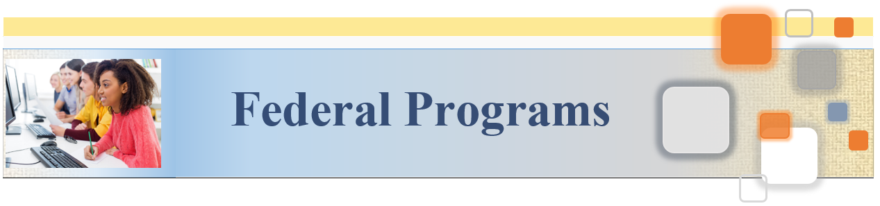 Federal Programs header