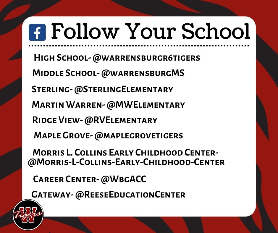Follows your school on social media