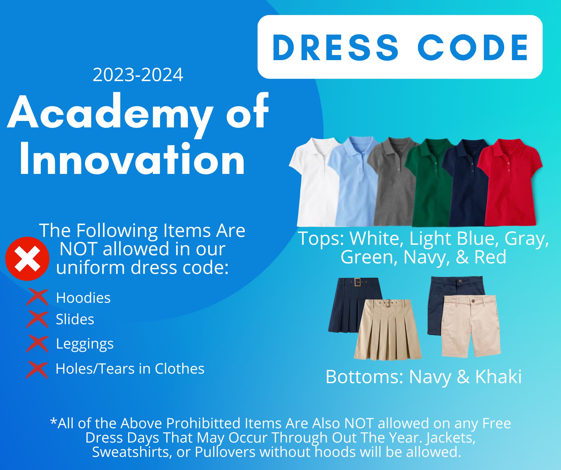 2023-2024 Dress Code