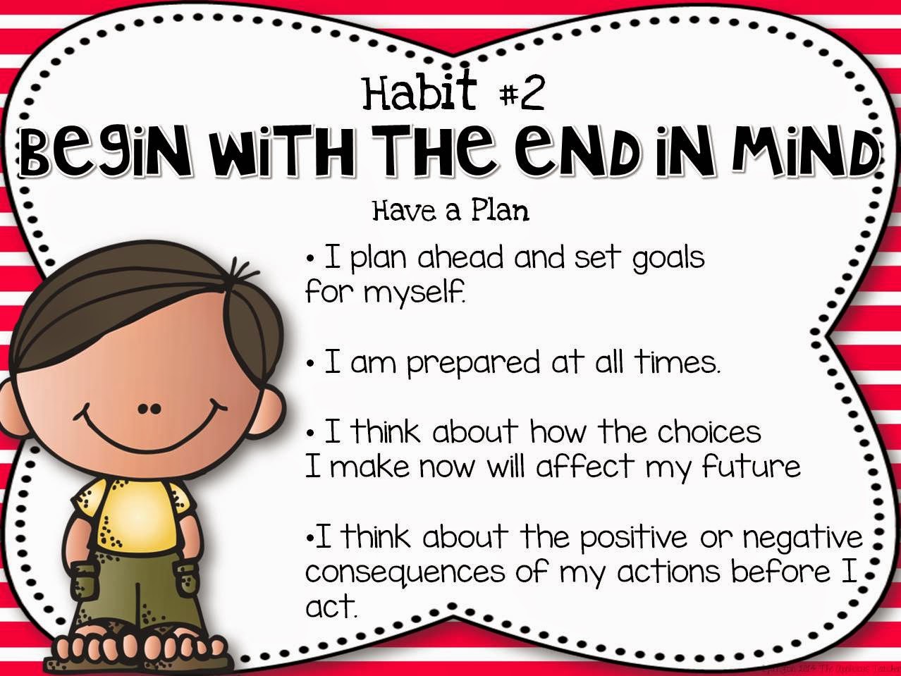 HABIT 2:  BEGIN WITH THE END IN MIND