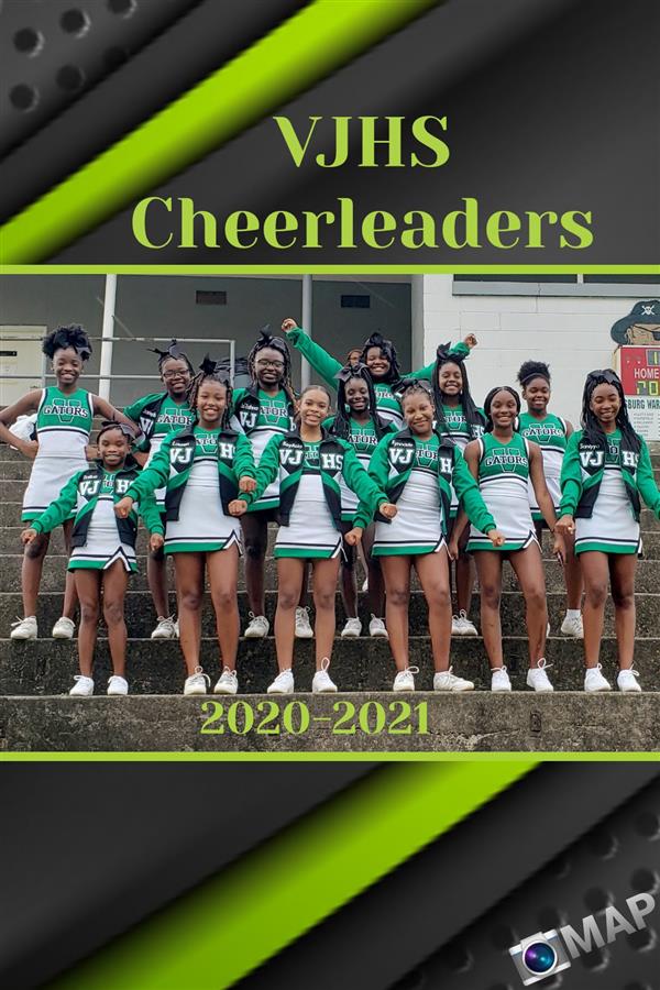 Cheerleaders group picture