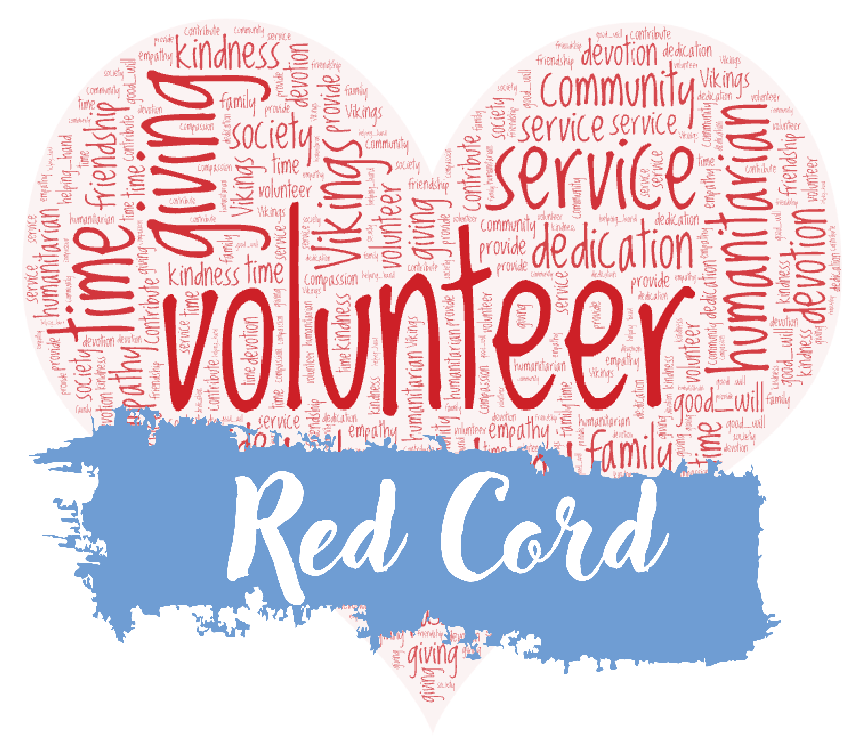 Red Cord Community Service Logo