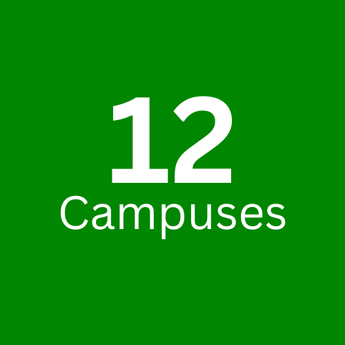 12 Campuses