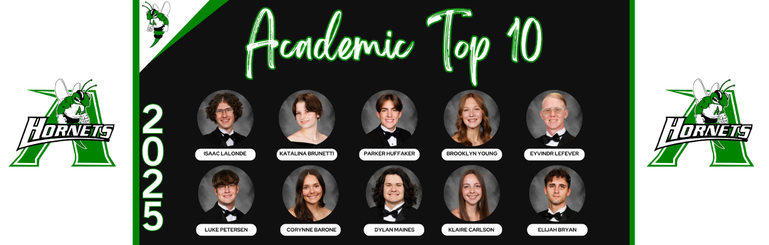 AHS Class of 2025 Academic Top 10