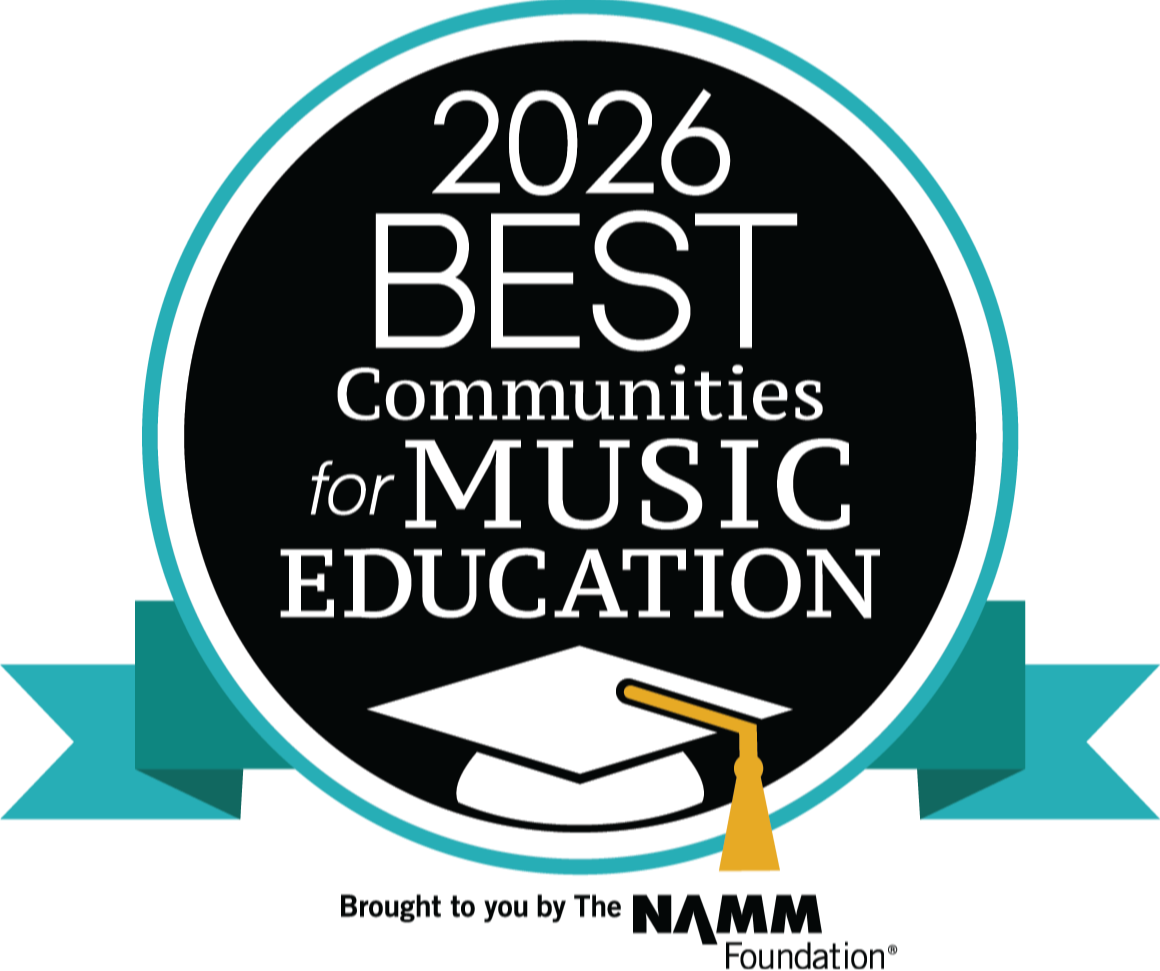 2026 Best Communities for Music Education logo (decorative image)