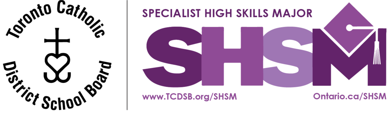 Specialist High Skills Major (SHSM) logo