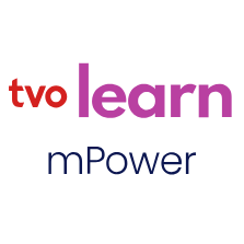 TVO Learn mPower logo