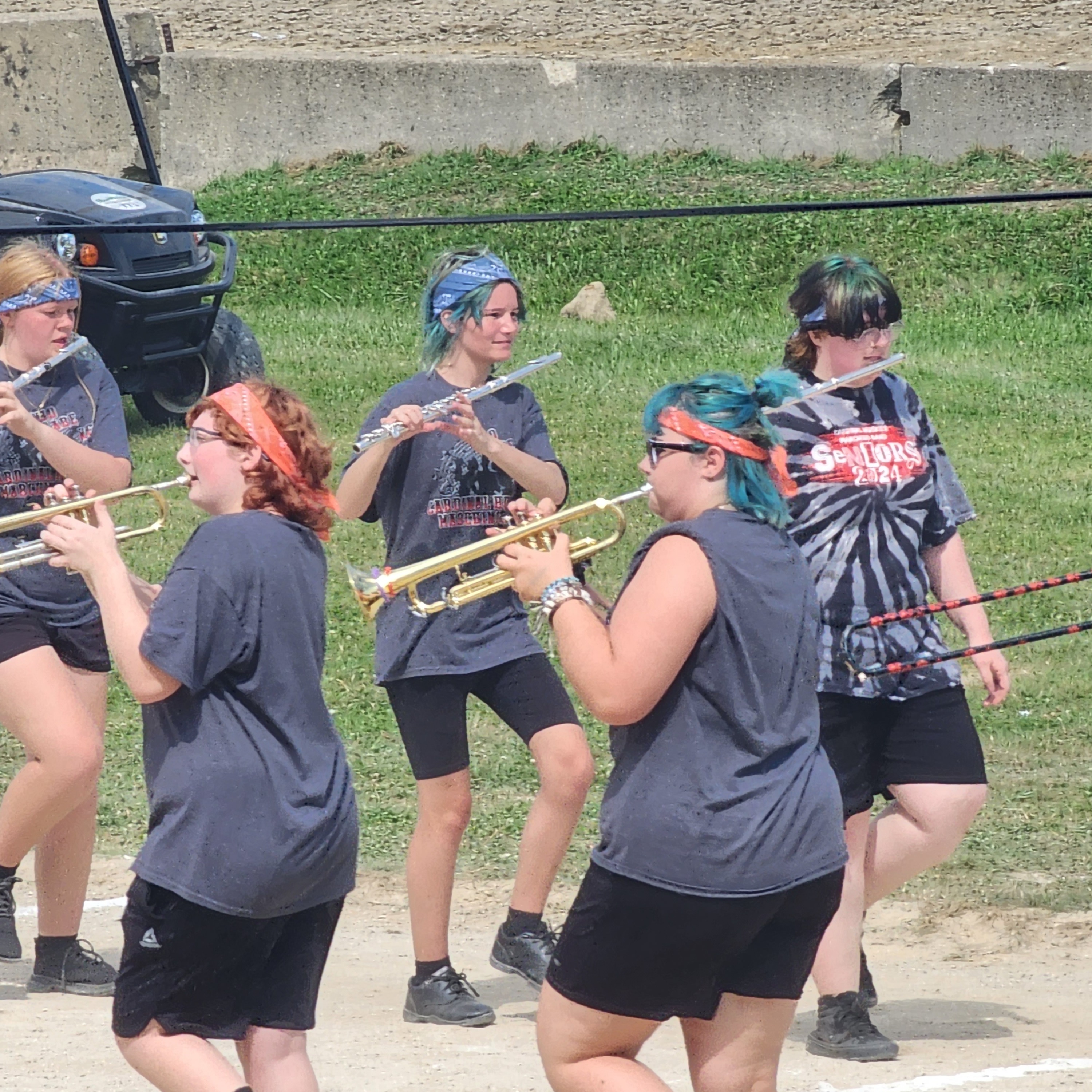 Zoey H. participated in the Band-O-Rama at the Geauga County Fair. 