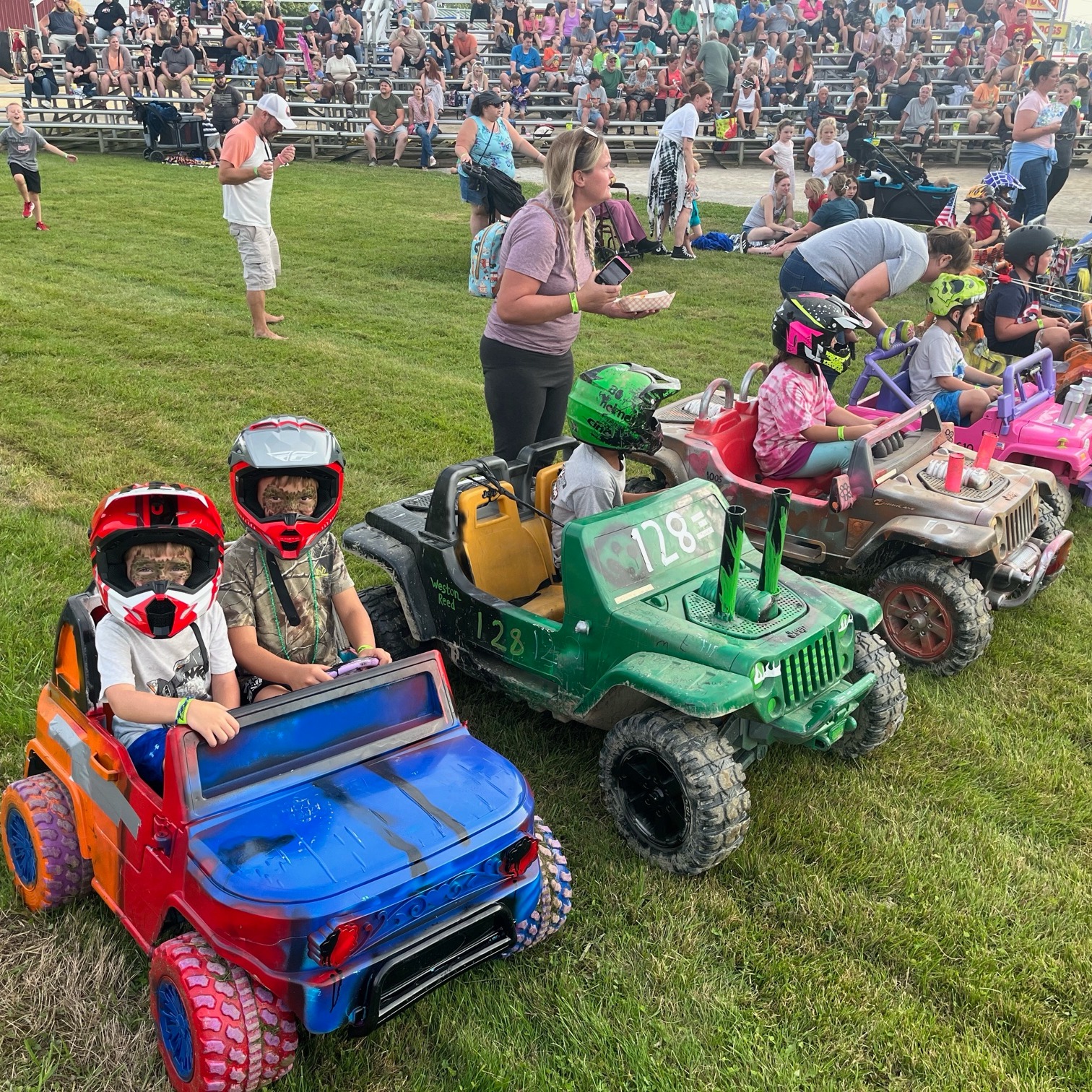 Dane K. participates in the Geauga County Fair. 