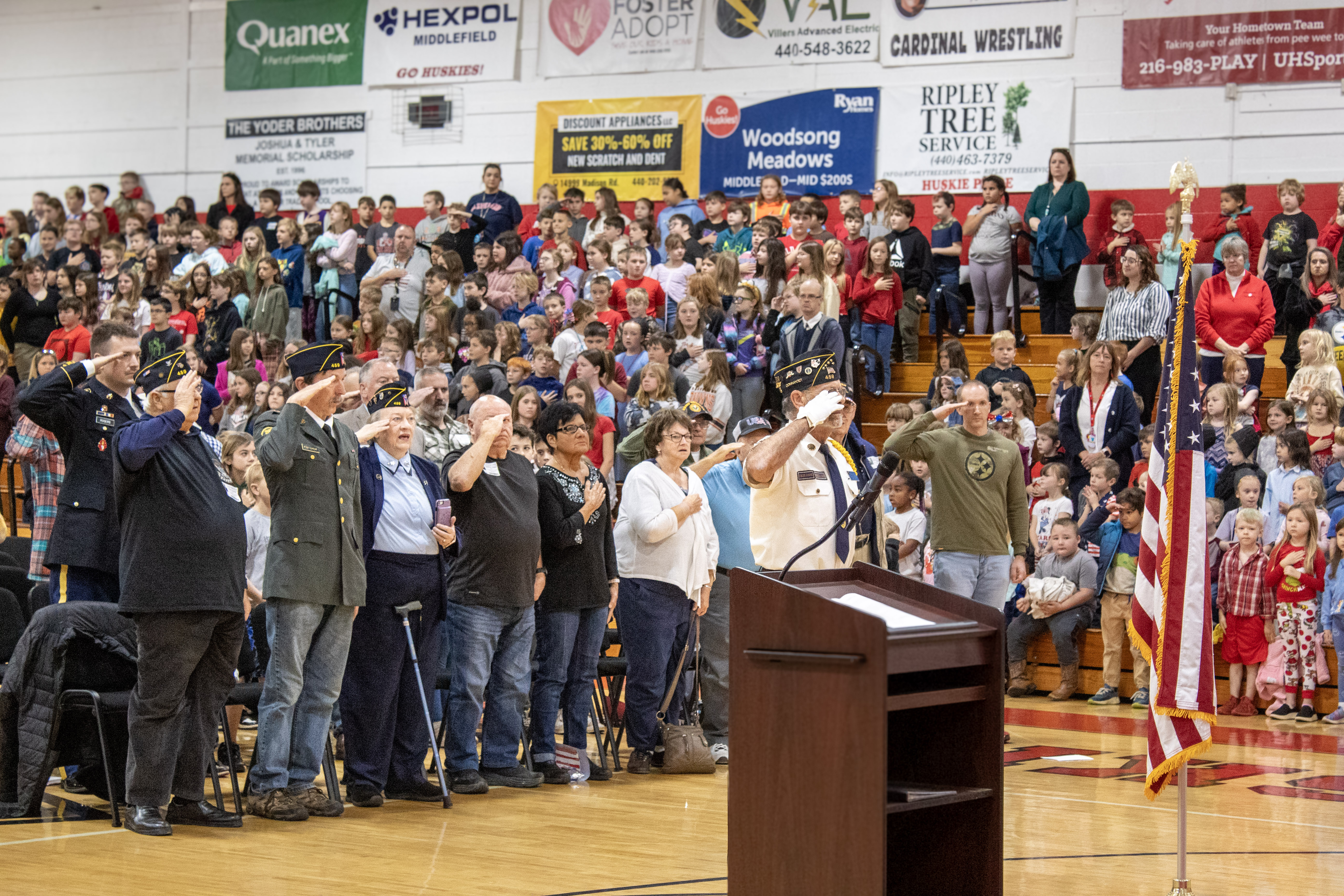 Veterans Day Assembly 2024