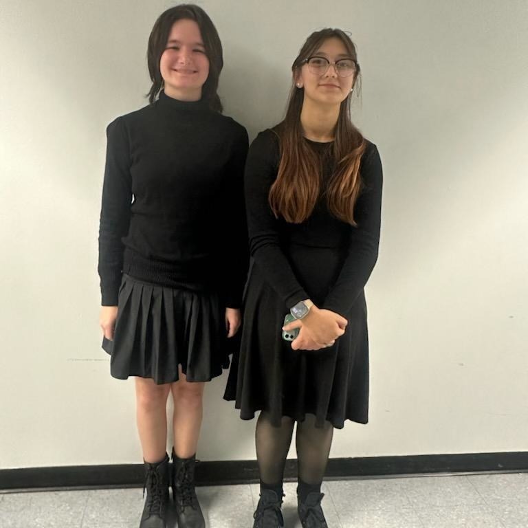 Honors Band Representatives - Zoey H. and Izzy L.