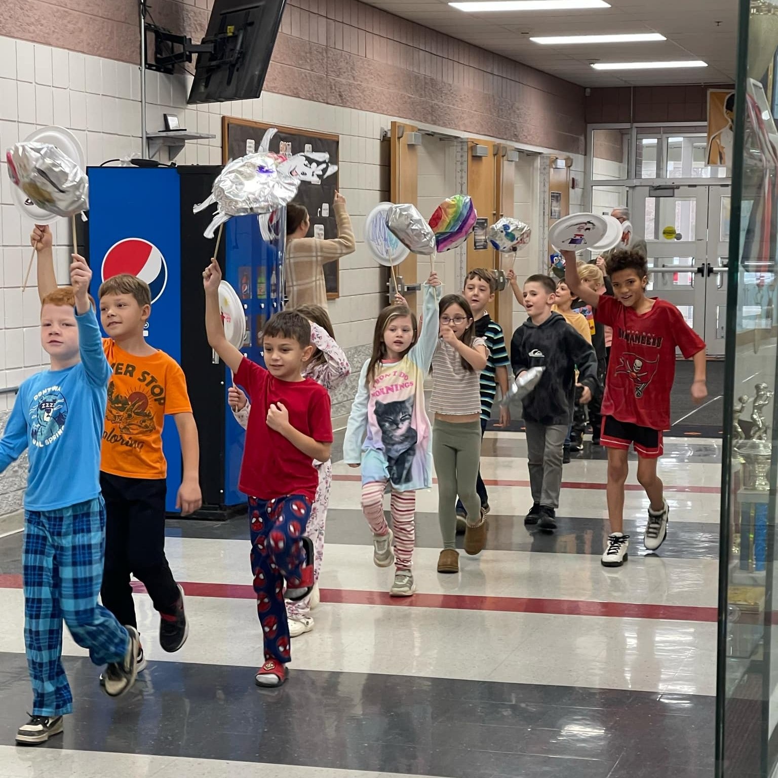 Students at CES participated in the first ever Macy's Day Parade!