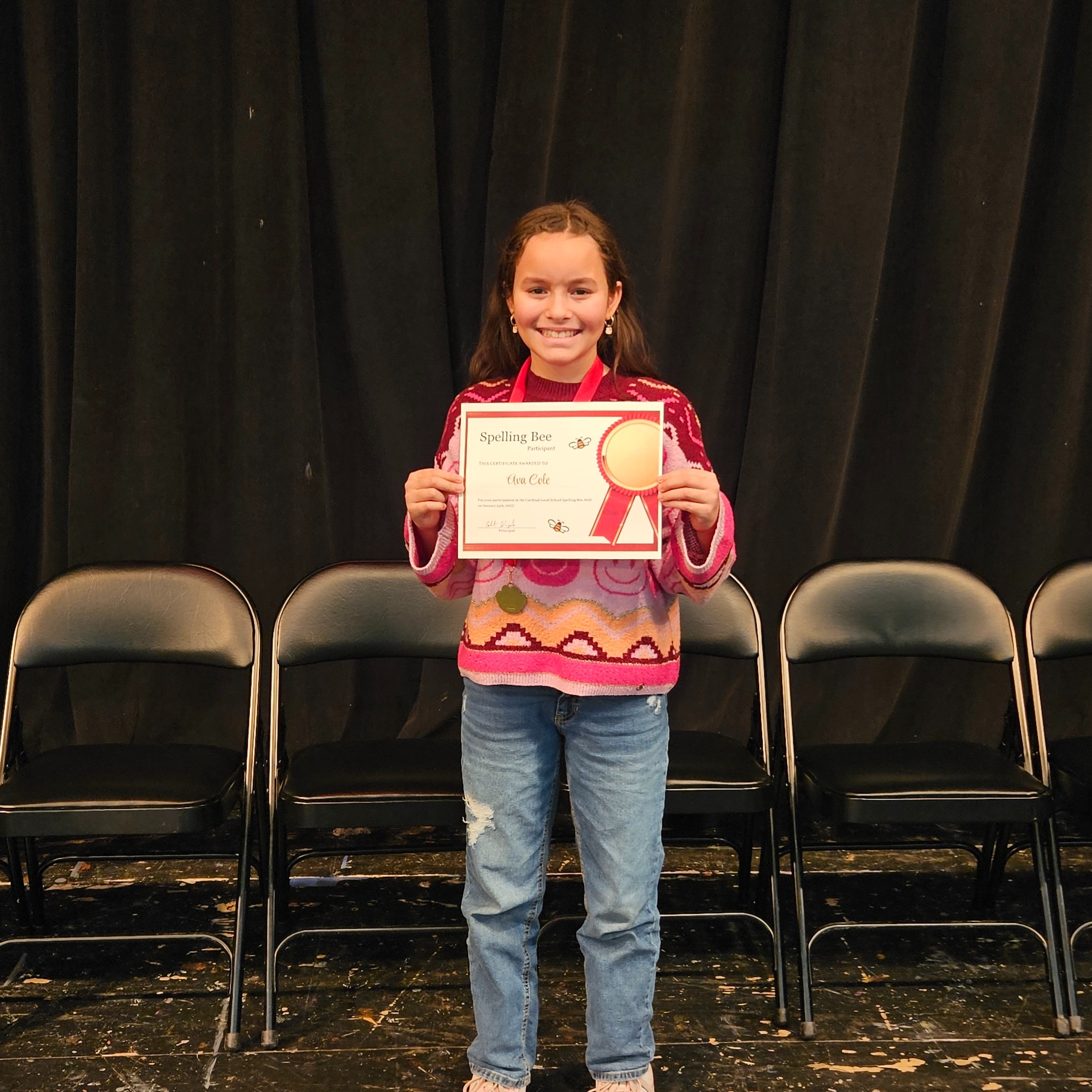 Spelling Bee Results 1/24