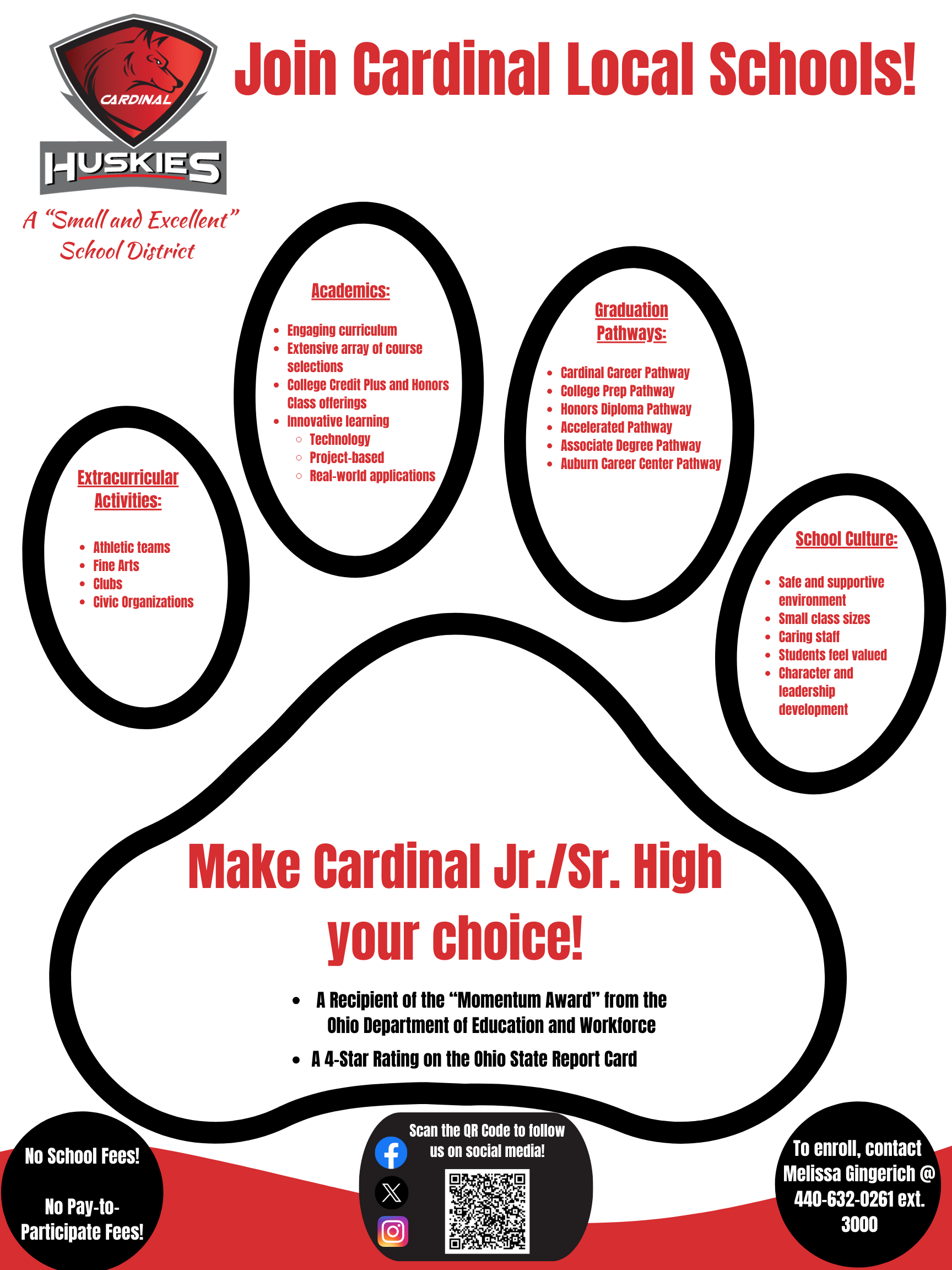 Jr./Sr. High School Paw
