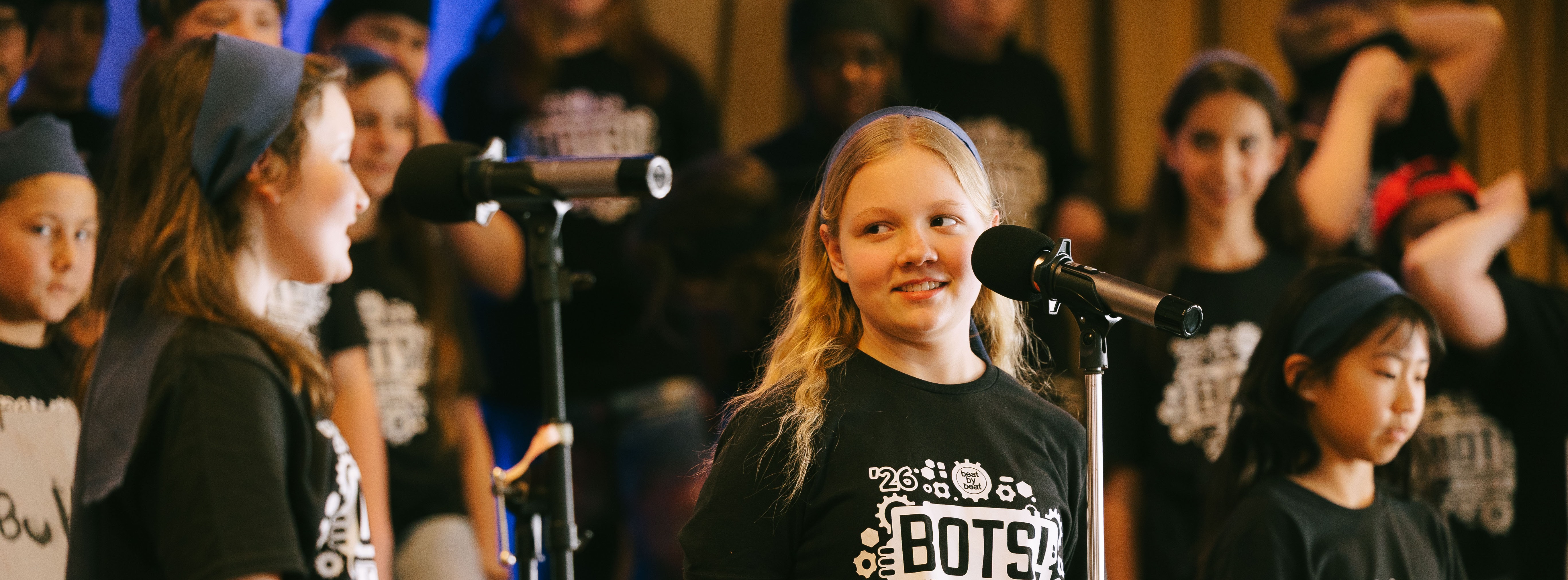 5th graders performing in BOTS!