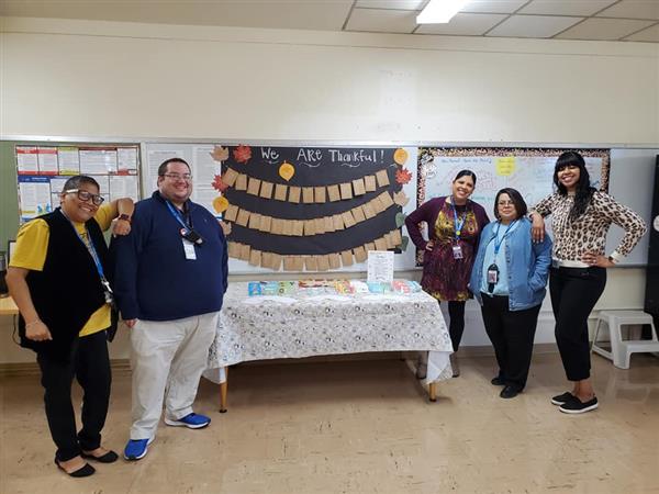 Teachers posing for photo