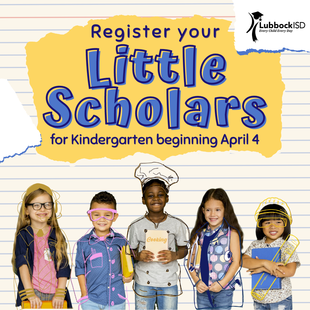 Register your Little Scholars for Kindergarten beginning April 4