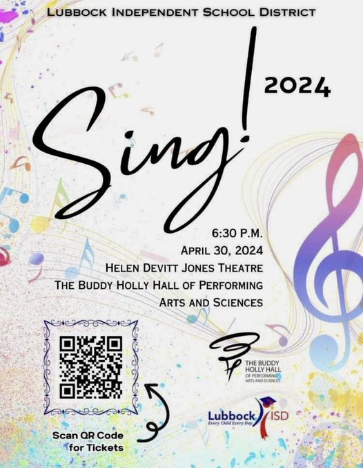 Choral Sing Poster 2024