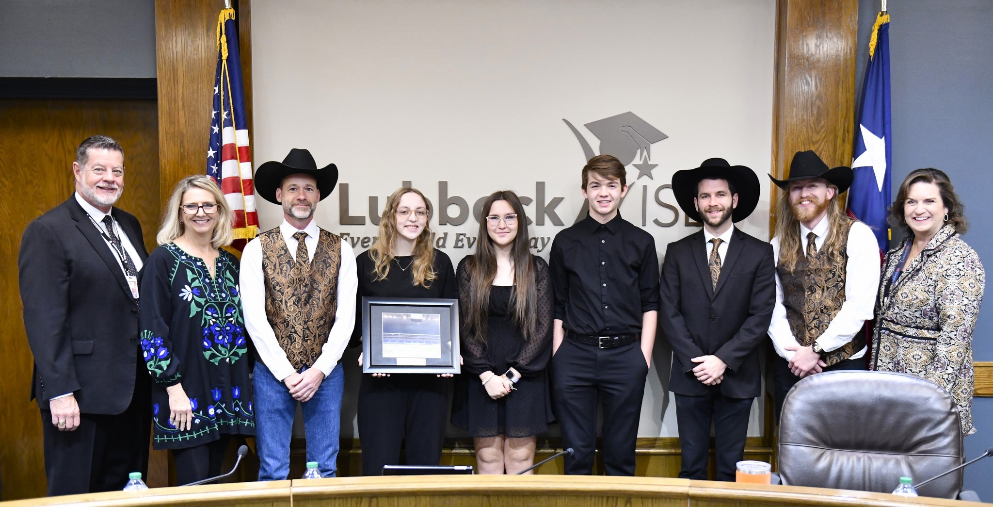 Lubbock High School Band Photo