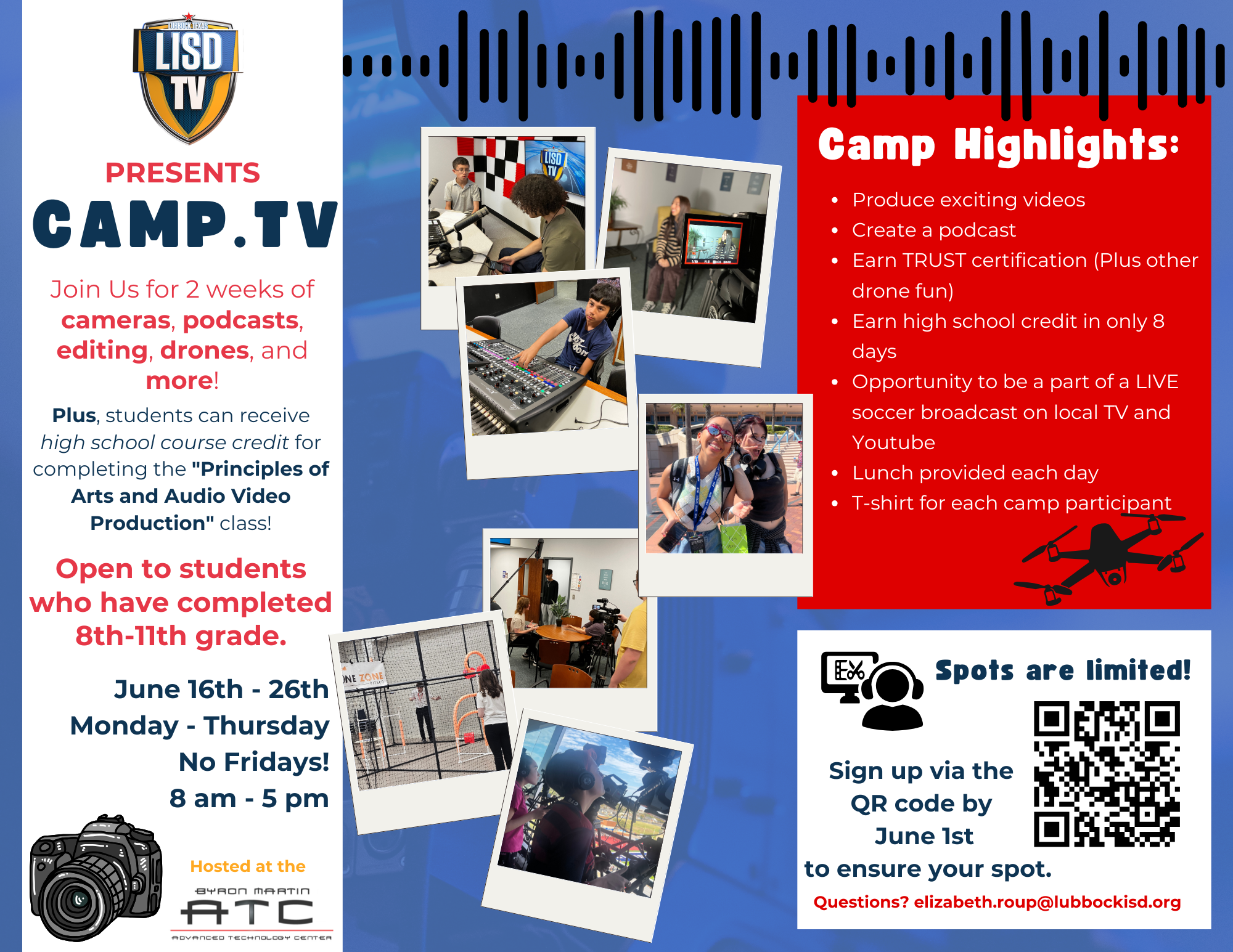 Camp.TV flyer