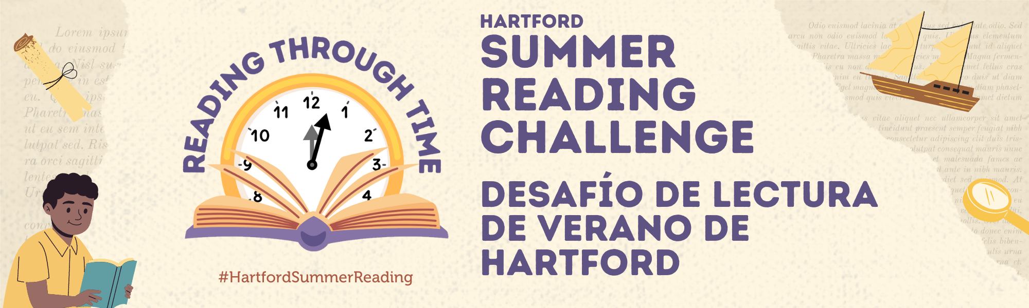Summer Reading Challenge: 3-2-1 Hartford Blastoff