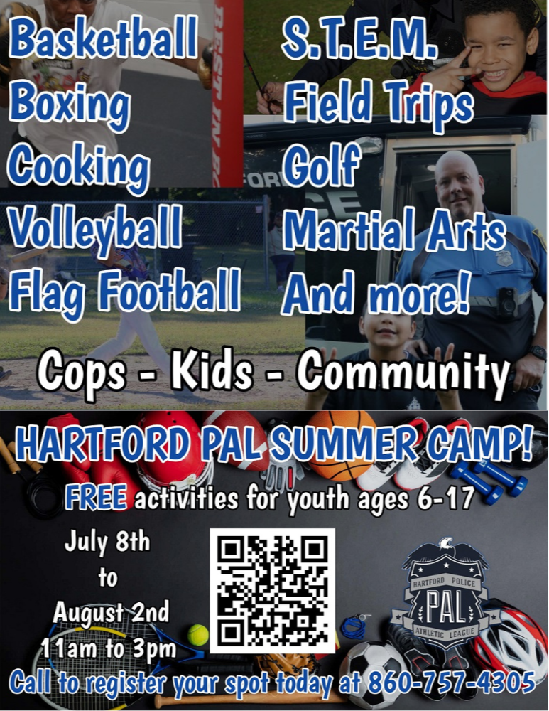 Hartford PAL Summer flyer