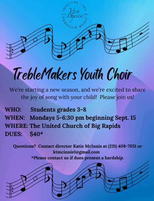 Treblemakers Youth Choir