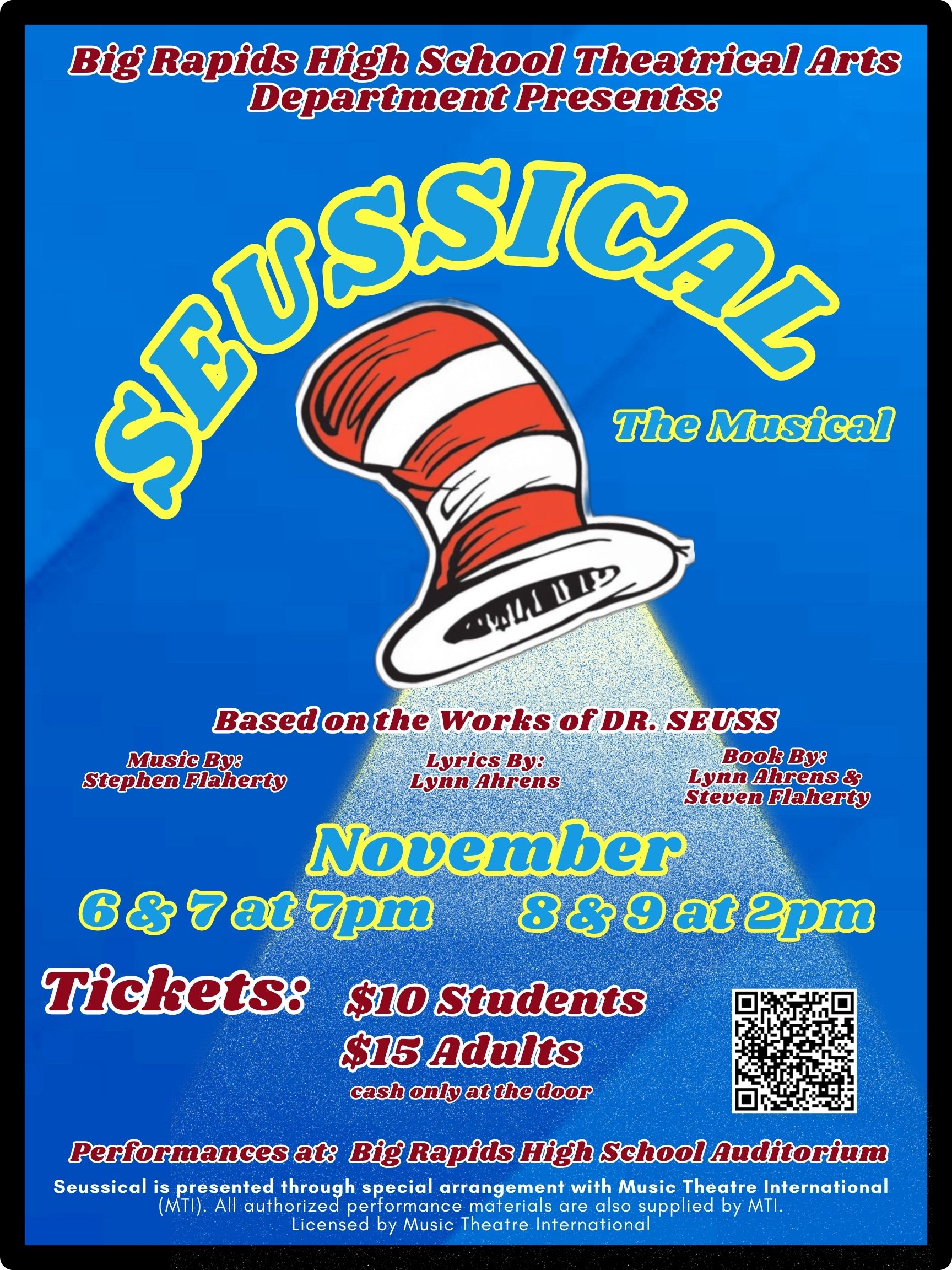 Seussical, the Musical - Nov 6-9th