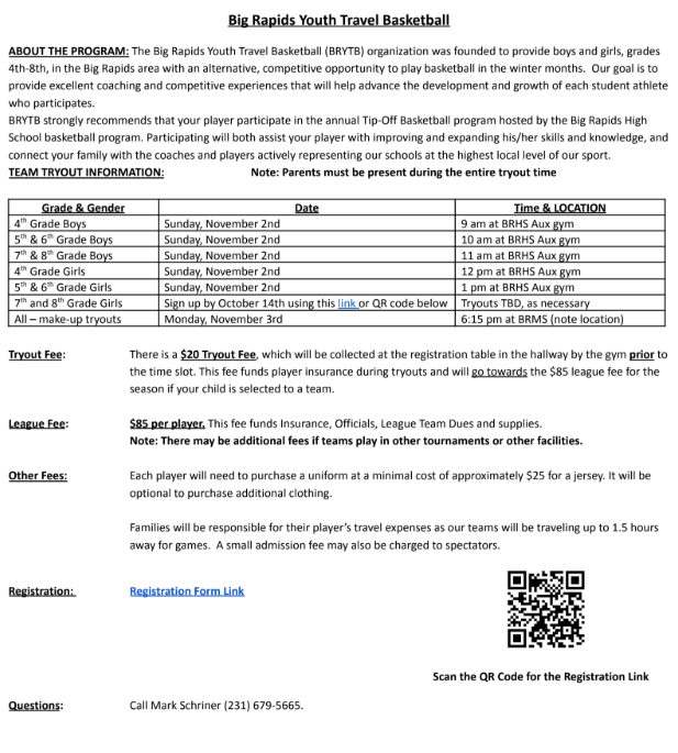 BR Youth Travel Basketball