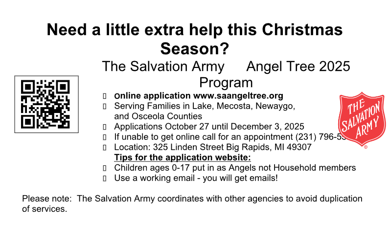 Salvation Army Angel Tree