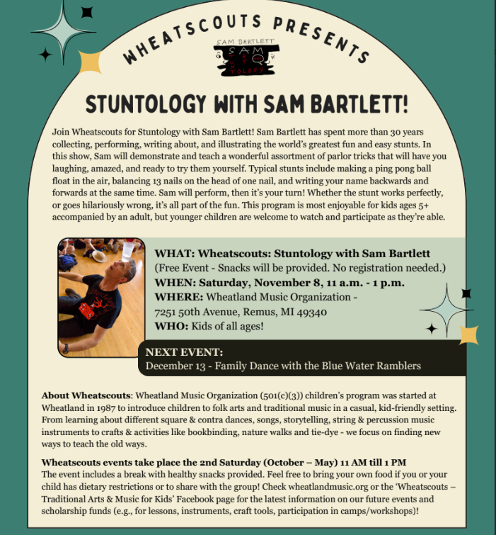 Wheatscouts - Stuntology with Sam Bartlett