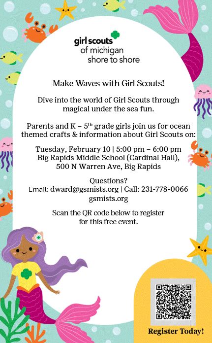 Make Waves with Girl Scouts