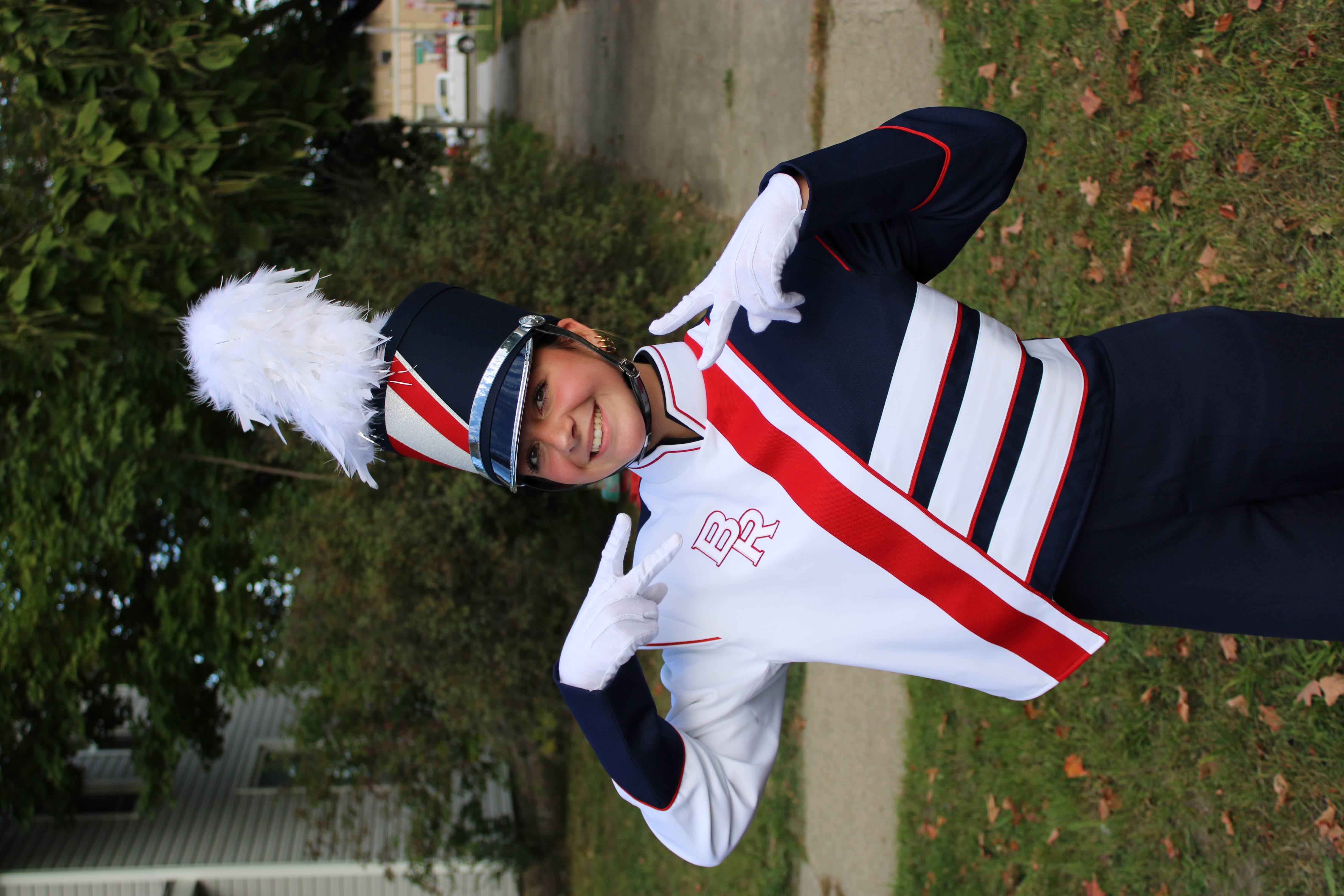 Marching Band Student