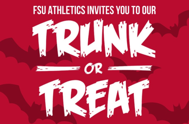 Ferris state athletics invites you to Trunk or Treat