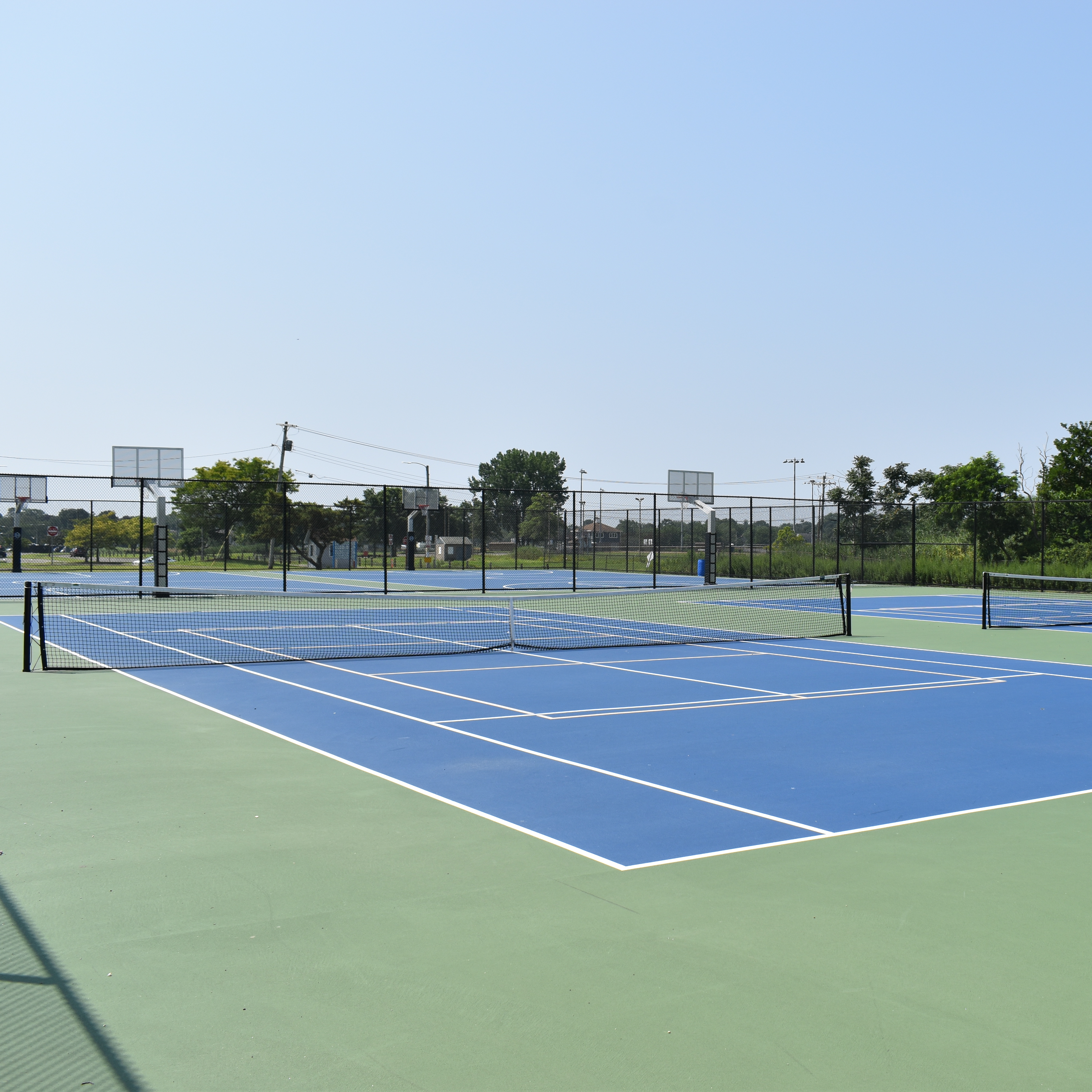 Short Beach Tennis Court