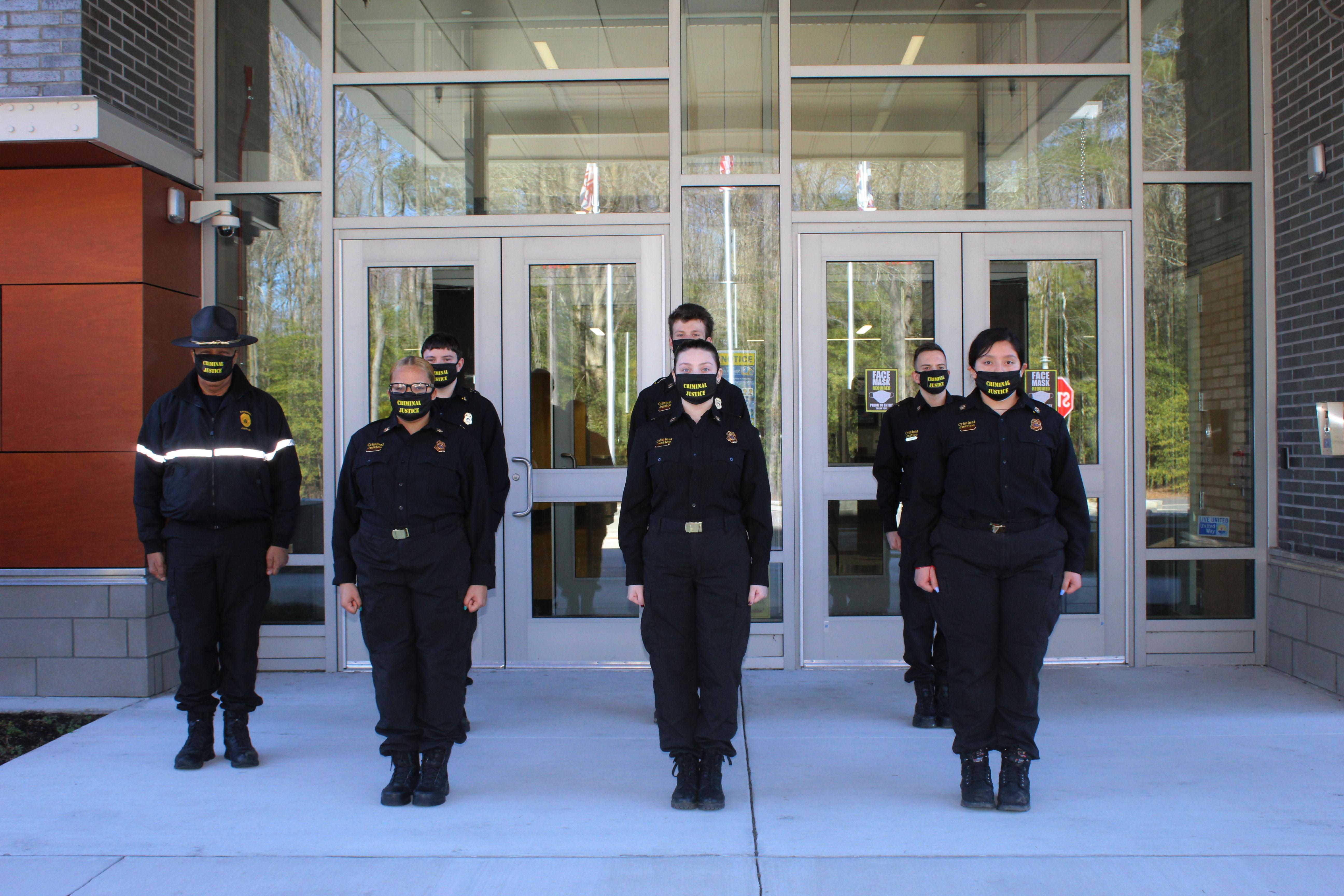 The Criminal Justice Program students