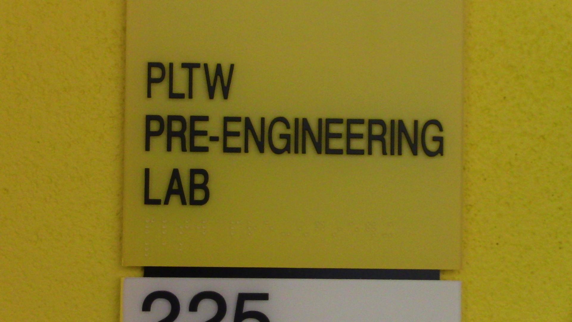 PLTW Engineering class