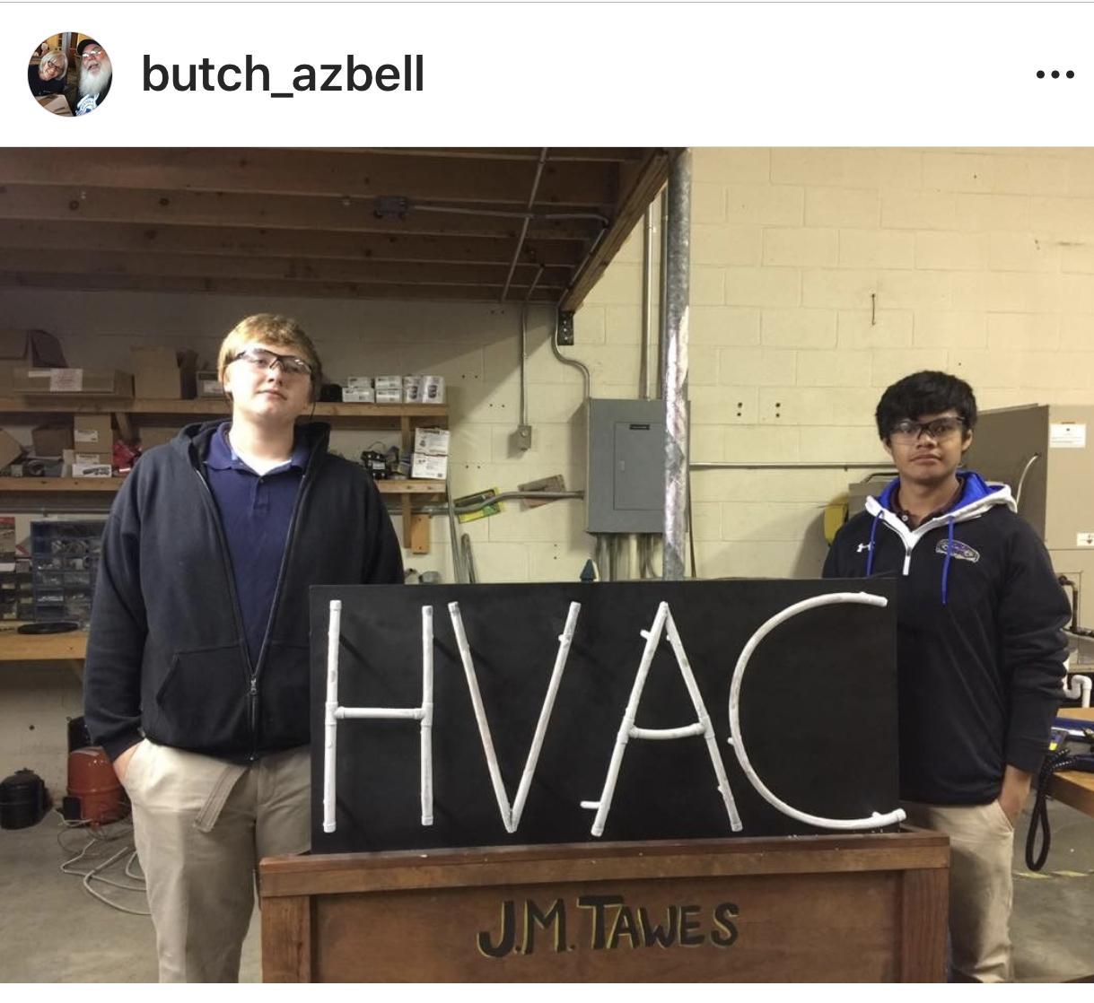 HVAC students