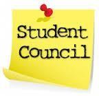 STICKY NOTE WITH WORDS STUDENT COUNCIL