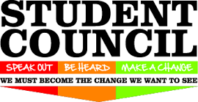student council graphic speak out be heard make a change