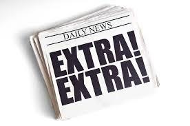 daily news extra extra graphic
