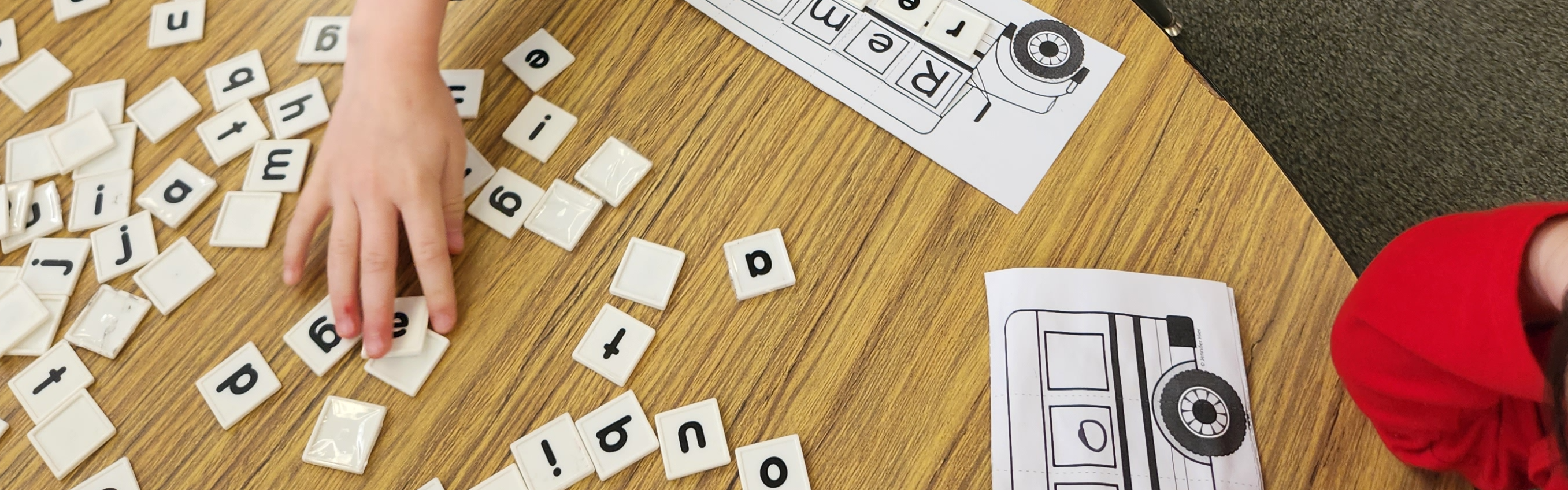 Letter tile activity