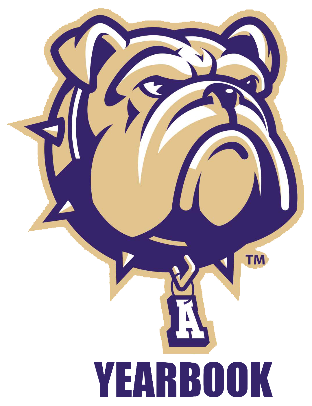 Yearbook dog logo
